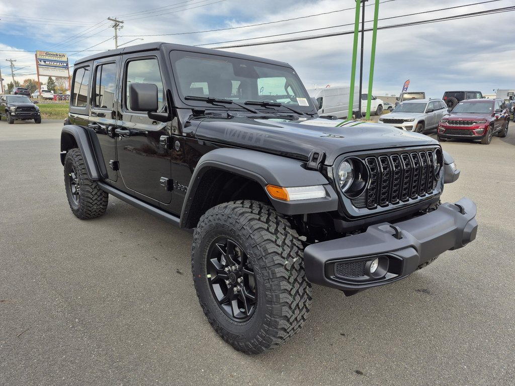 2026 Jeep Wrangler 4-Door WILLYS in Woodstock, New Brunswick - 3 - w1024h768px