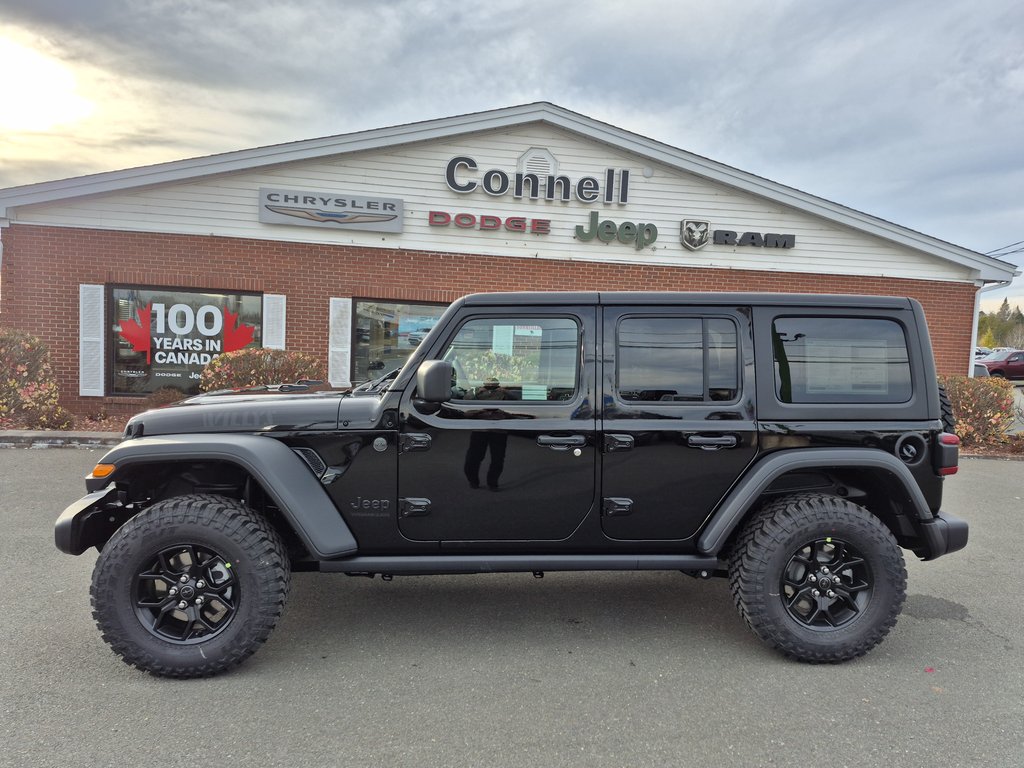 2026 Jeep Wrangler 4-Door WILLYS in Woodstock, New Brunswick - 5 - w1024h768px