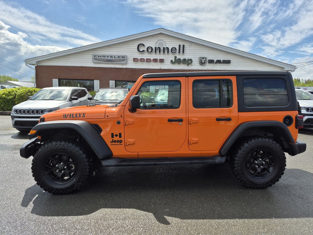 Jeep Wrangler Unlimited Willys 2025 à Woodstock, Nouveau-Brunswick - 8 - w1024h768px