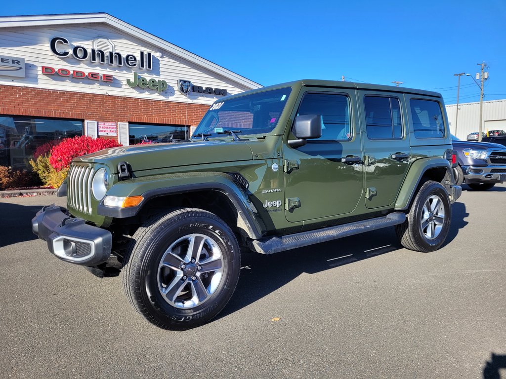 Wrangler Unlimited Sahara 2021 à Woodstock, Nouveau-Brunswick - 1 - w1024h768px