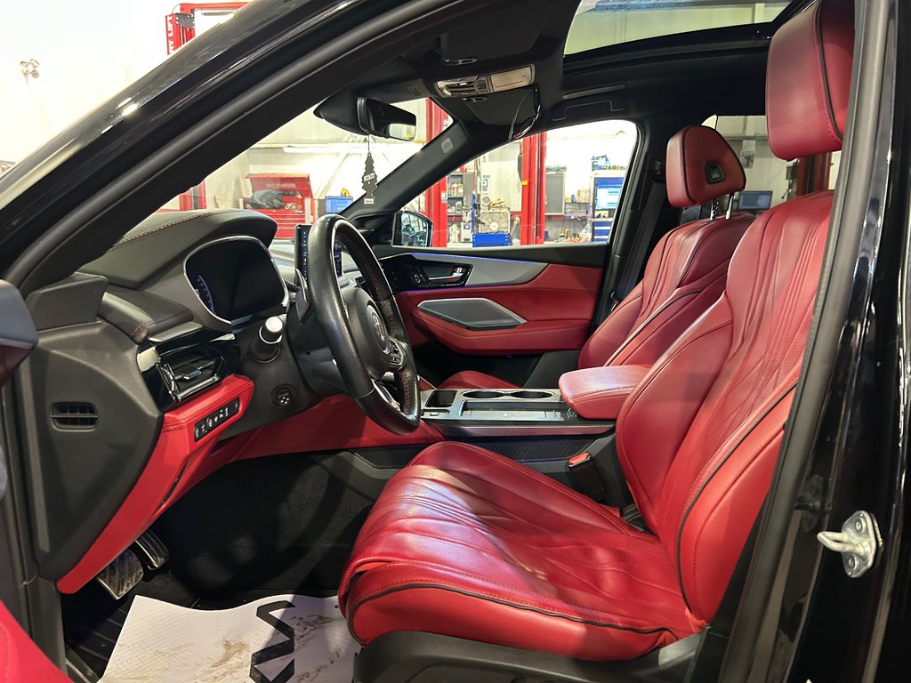 Acura MDX Platinum Elite A-Spec, CUIR ROUGE, 7 PASSAGERS 2025 à Mirabel, Québec - 10 - w1024h768px