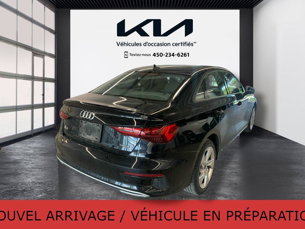 2022 Audi A3 SEDAN Komfort 40, 8 PNEUS, AUCUN ACCIDENT, TOIT, AWD in Mirabel, Quebec - 15 - w1024h768px