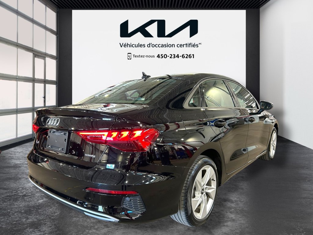 2022 Audi A3 SEDAN Komfort 40, 8 PNEUS, AUCUN ACCIDENT, TOIT, AWD in Mirabel, Quebec - 31 - w1024h768px