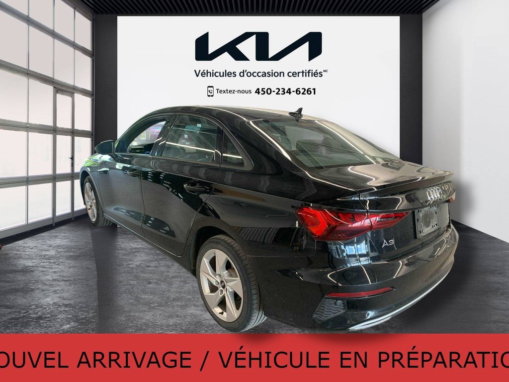 2022 Audi A3 SEDAN Komfort 40, 8 PNEUS, AUCUN ACCIDENT, TOIT, AWD in Mirabel, Quebec - 9 - w1024h768px