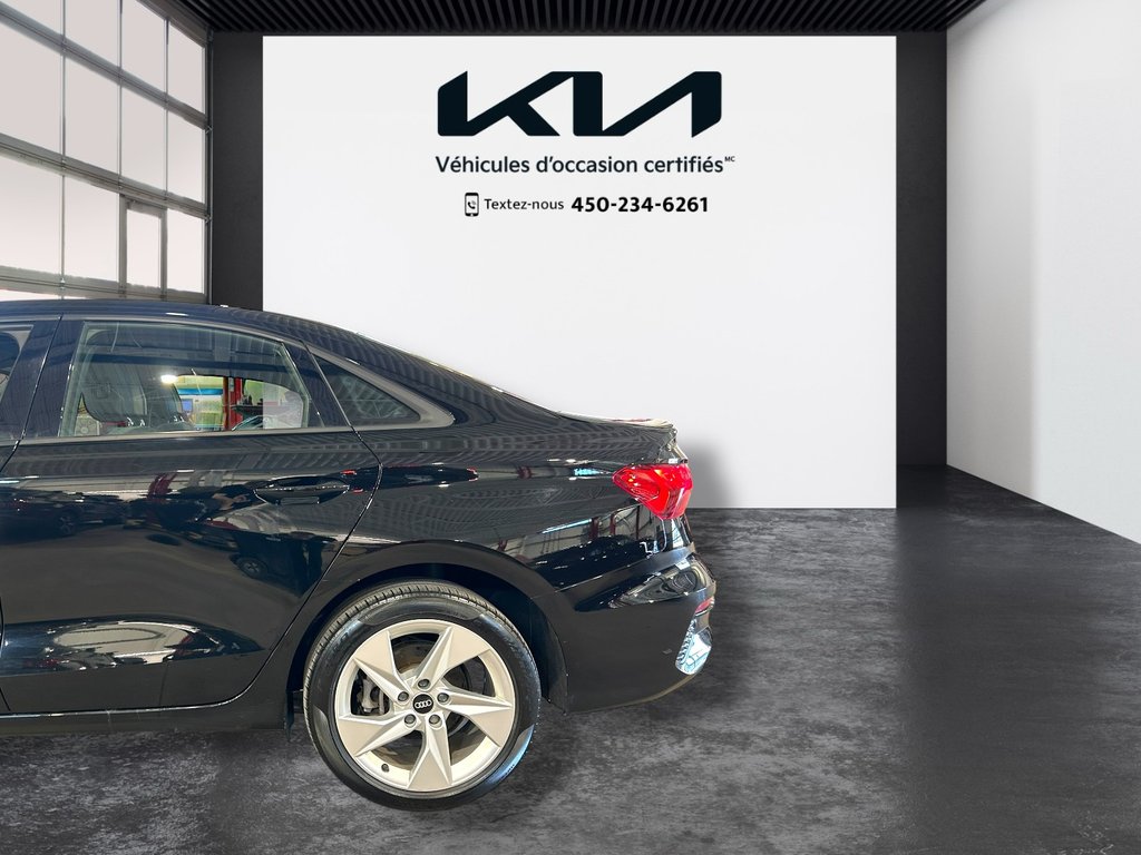 2022 Audi A3 SEDAN Komfort 40, 8 PNEUS, AUCUN ACCIDENT, TOIT, AWD in Mirabel, Quebec - 26 - w1024h768px