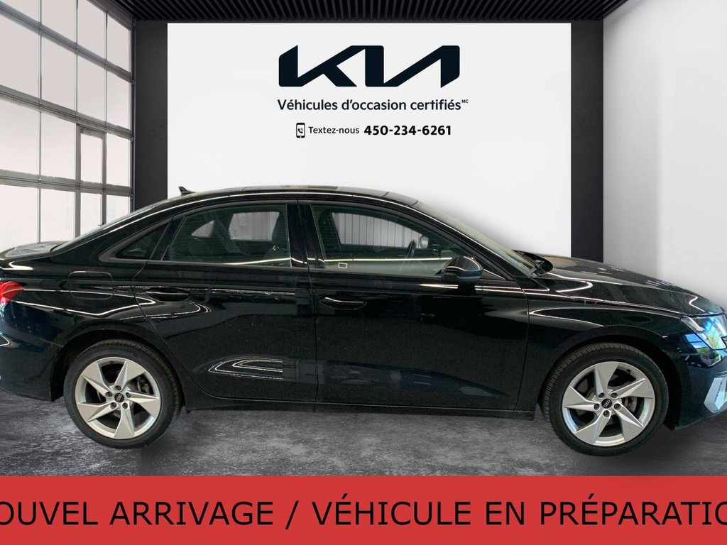 2022 Audi A3 SEDAN Komfort 40, 8 PNEUS, AUCUN ACCIDENT, TOIT, AWD in Mirabel, Quebec - 16 - w1024h768px