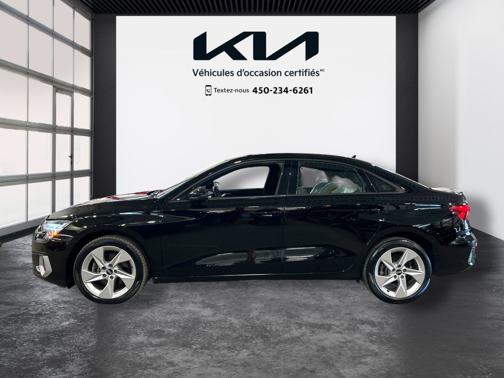 2022 Audi A3 SEDAN Komfort 40, 8 PNEUS, AUCUN ACCIDENT, TOIT, AWD in Mirabel, Quebec - 4 - w1024h768px