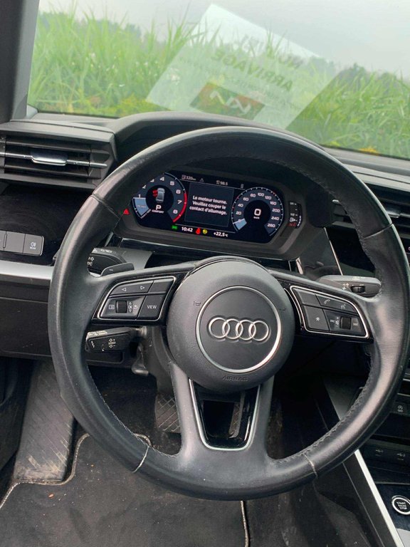 2022 Audi A3 SEDAN Komfort 40, 8 PNEUS, AUCUN ACCIDENT, TOIT, AWD in Mirabel, Quebec - 6 - w1024h768px
