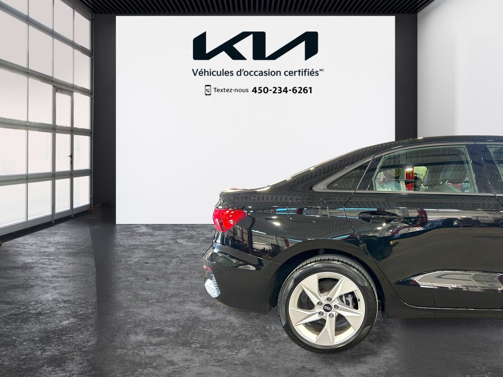 2022 Audi A3 SEDAN Komfort 40, 8 PNEUS, AUCUN ACCIDENT, TOIT, AWD in Mirabel, Quebec - 33 - w1024h768px