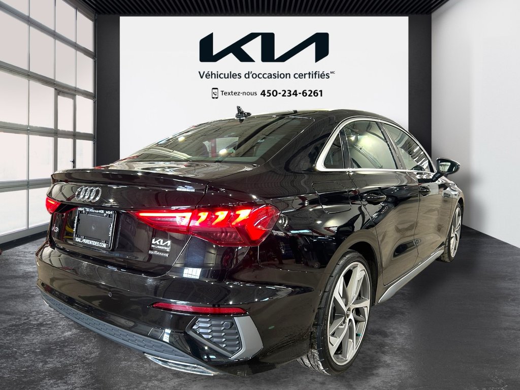 Audi A3 Sedan Progressiv, JAMAIS ACCIDENTÉ,, CUIR, AWD 2022 à Mirabel, Québec - 32 - w1024h768px