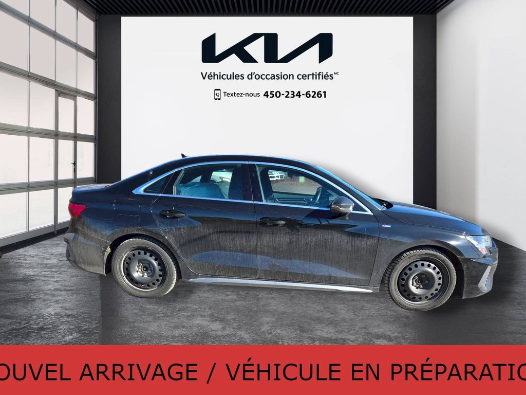 2022 Audi A3 Sedan Progressiv, JAMAIS ACCIDENTÉ, 8 PNEUS, CUIR, AWD in Mirabel, Quebec - 20 - w1024h768px