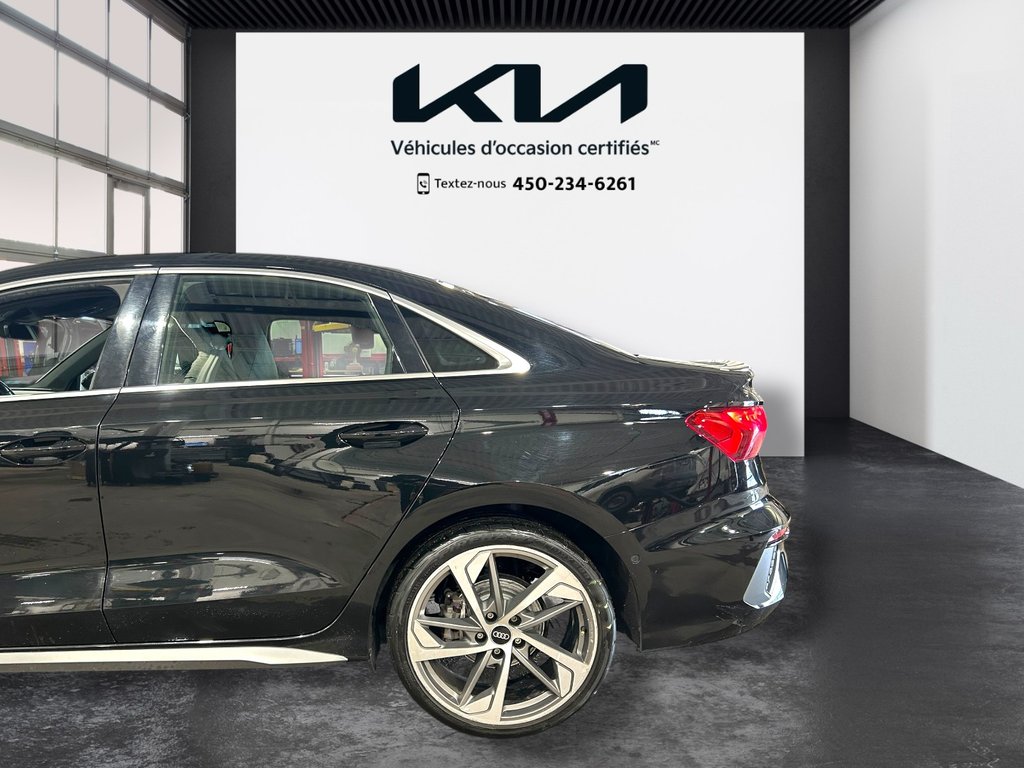 Audi A3 Sedan Progressiv, JAMAIS ACCIDENTÉ,, CUIR, AWD 2022 à Mirabel, Québec - 27 - w1024h768px