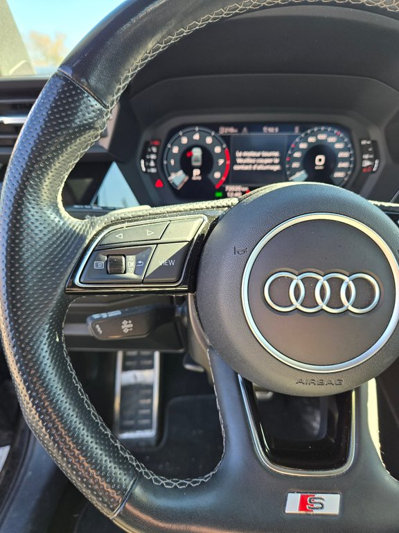 2022 Audi A3 Sedan Progressiv, JAMAIS ACCIDENTÉ, 8 PNEUS, CUIR, AWD in Mirabel, Quebec - 13 - w1024h768px