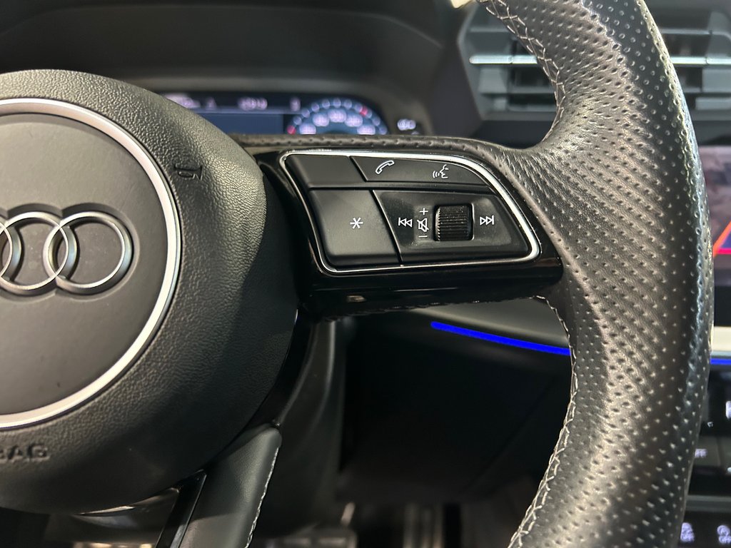 Audi A3 Sedan Progressiv, JAMAIS ACCIDENTÉ,, CUIR, AWD 2022 à Mirabel, Québec - 18 - w1024h768px
