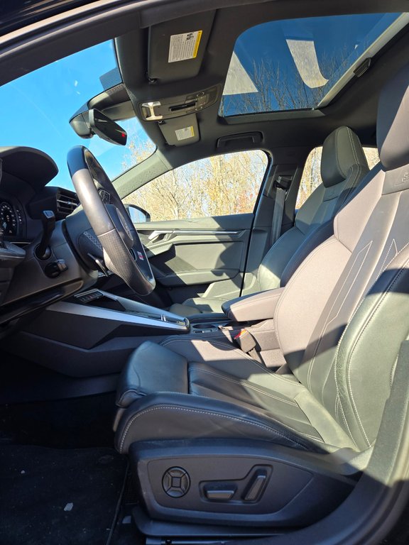 2022 Audi A3 Sedan Progressiv, JAMAIS ACCIDENTÉ, 8 PNEUS, CUIR, AWD in Mirabel, Quebec - 9 - w1024h768px