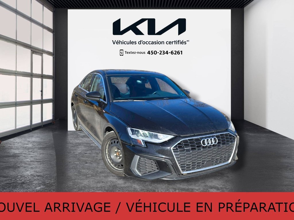 2022 Audi A3 Sedan Progressiv, JAMAIS ACCIDENTÉ, 8 PNEUS, CUIR, AWD in Mirabel, Quebec - 21 - w1024h768px