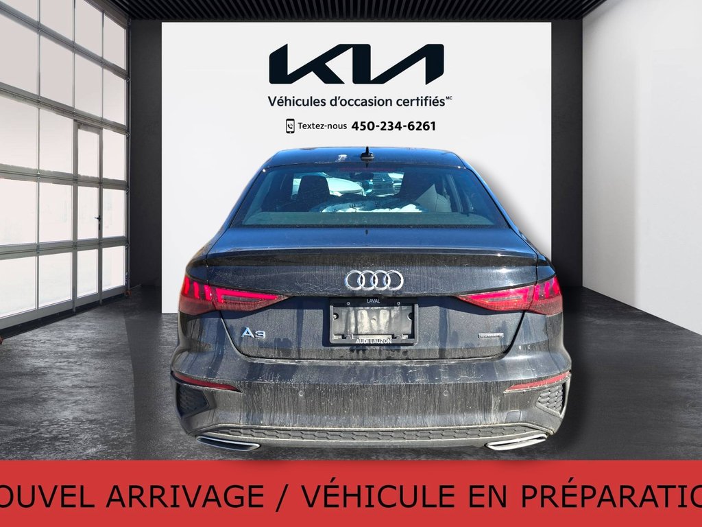 2022 Audi A3 Sedan Progressiv, JAMAIS ACCIDENTÉ, 8 PNEUS, CUIR, AWD in Mirabel, Quebec - 18 - w1024h768px
