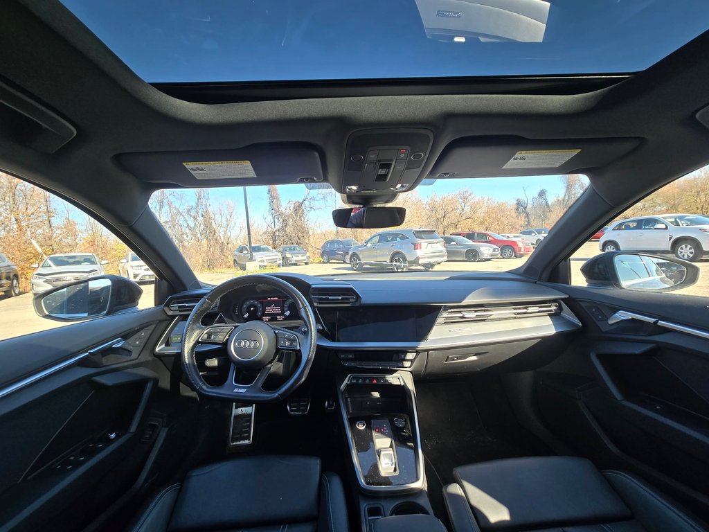 2022 Audi A3 Sedan Progressiv, JAMAIS ACCIDENTÉ, 8 PNEUS, CUIR, AWD in Mirabel, Quebec - 3 - w1024h768px