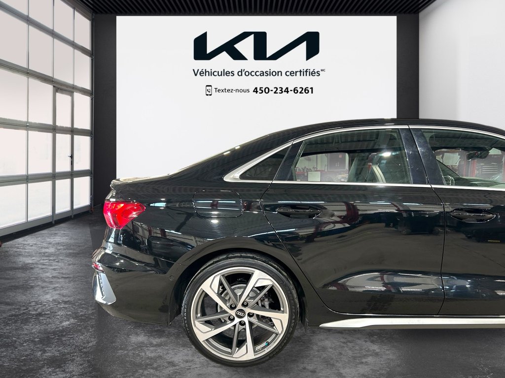 Audi A3 Sedan Progressiv, JAMAIS ACCIDENTÉ,, CUIR, AWD 2022 à Mirabel, Québec - 34 - w1024h768px
