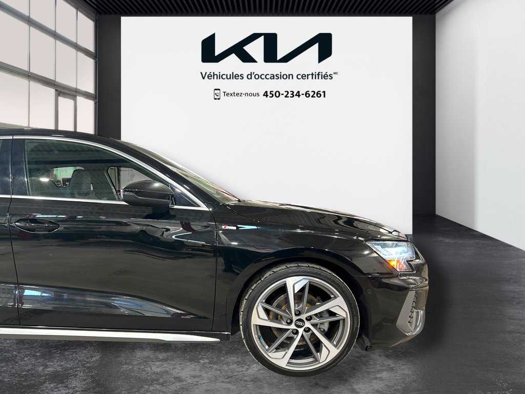 Audi A3 Sedan Progressiv, JAMAIS ACCIDENTÉ,, CUIR, AWD 2022 à Mirabel, Québec - 35 - w1024h768px