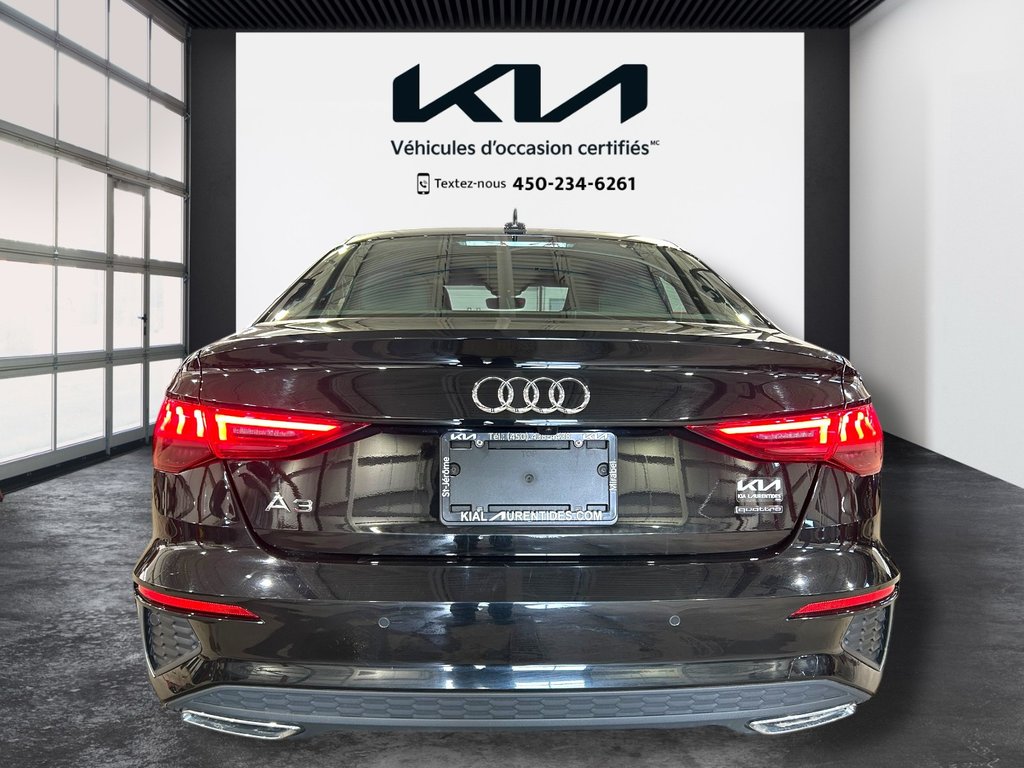 Audi A3 Sedan Progressiv, JAMAIS ACCIDENTÉ,, CUIR, AWD 2022 à Mirabel, Québec - 31 - w1024h768px