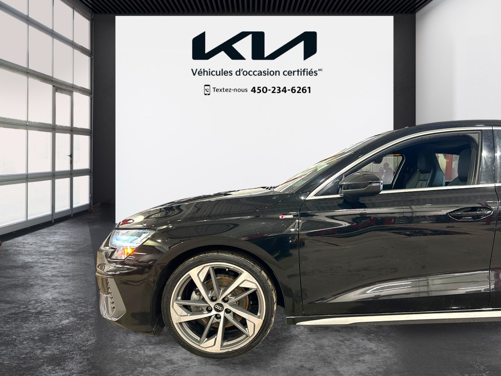 Audi A3 Sedan Progressiv, JAMAIS ACCIDENTÉ,, CUIR, AWD 2022 à Mirabel, Québec - 6 - w1024h768px