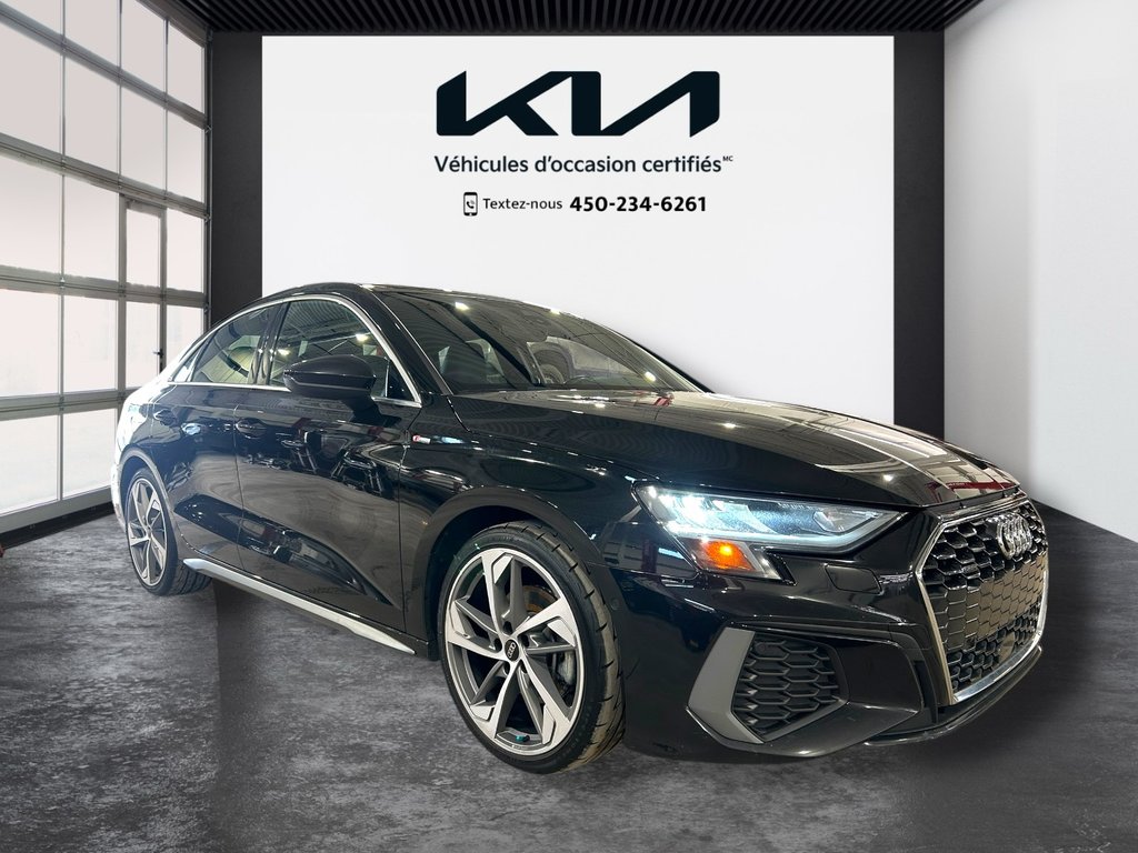 Audi A3 Sedan Progressiv, JAMAIS ACCIDENTÉ,, CUIR, AWD 2022 à Mirabel, Québec - 36 - w1024h768px