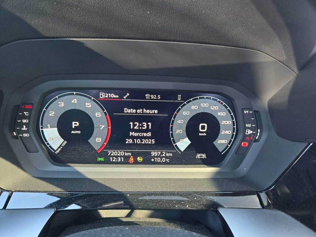 2022 Audi A3 Sedan Progressiv, JAMAIS ACCIDENTÉ, 8 PNEUS, CUIR, AWD in Mirabel, Quebec - 11 - w1024h768px