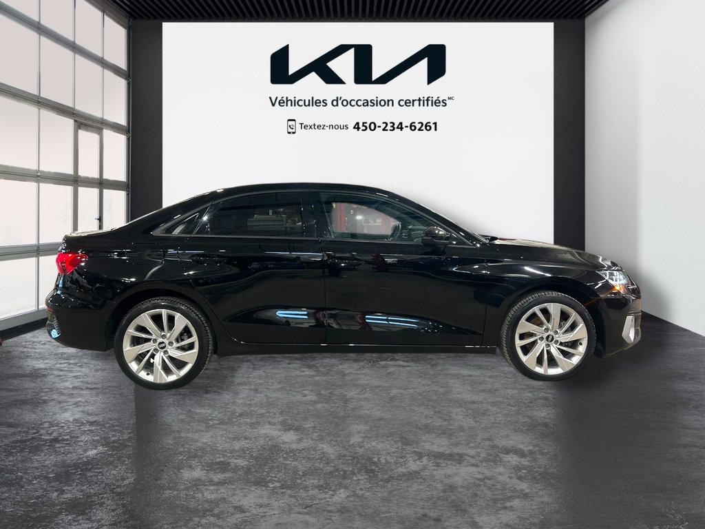 Audi A3 Sedan Komfort,  MAGS, AWD, CUIR, TOIT 2022 à Mirabel, Québec - 33 - w1024h768px