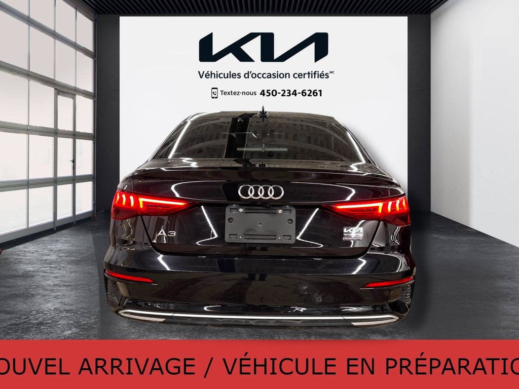 2022 Audi A3 Sedan Komfort,  MAGS, AWD, CUIR, TOIT in Mirabel, Quebec - 24 - w1024h768px