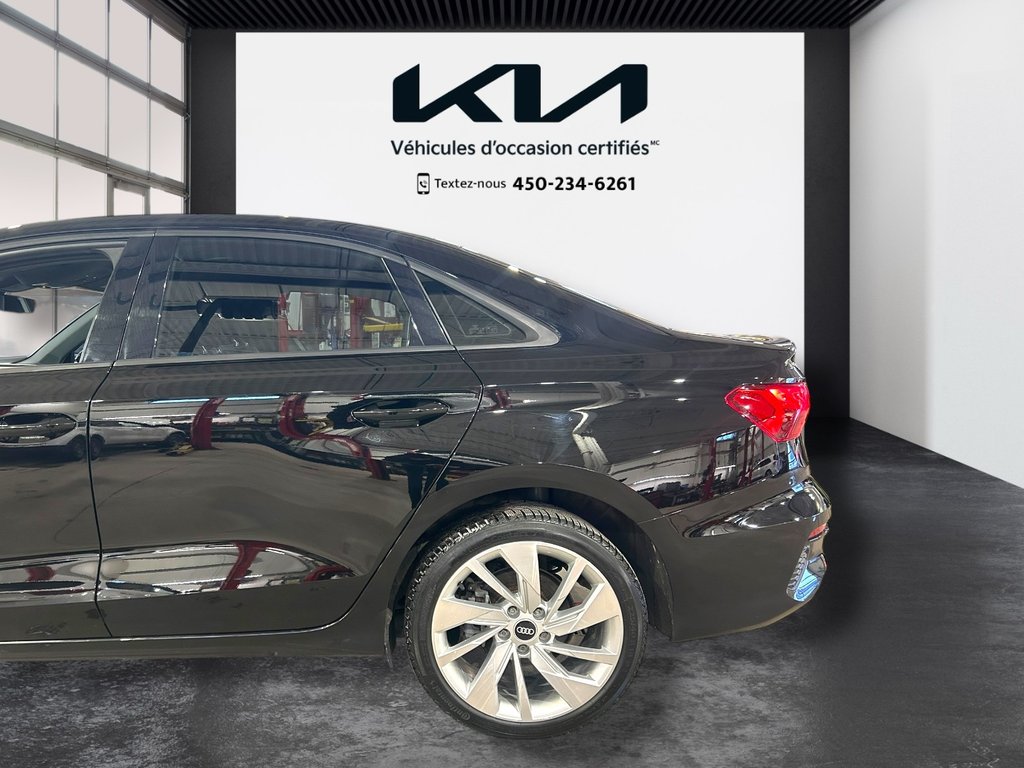 Audi A3 Sedan Komfort,  MAGS, AWD, CUIR, TOIT 2022 à Mirabel, Québec - 27 - w1024h768px