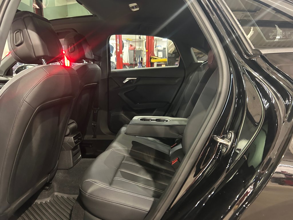 Audi A3 Sedan Komfort,  MAGS, AWD, CUIR, TOIT 2022 à Mirabel, Québec - 29 - w1024h768px
