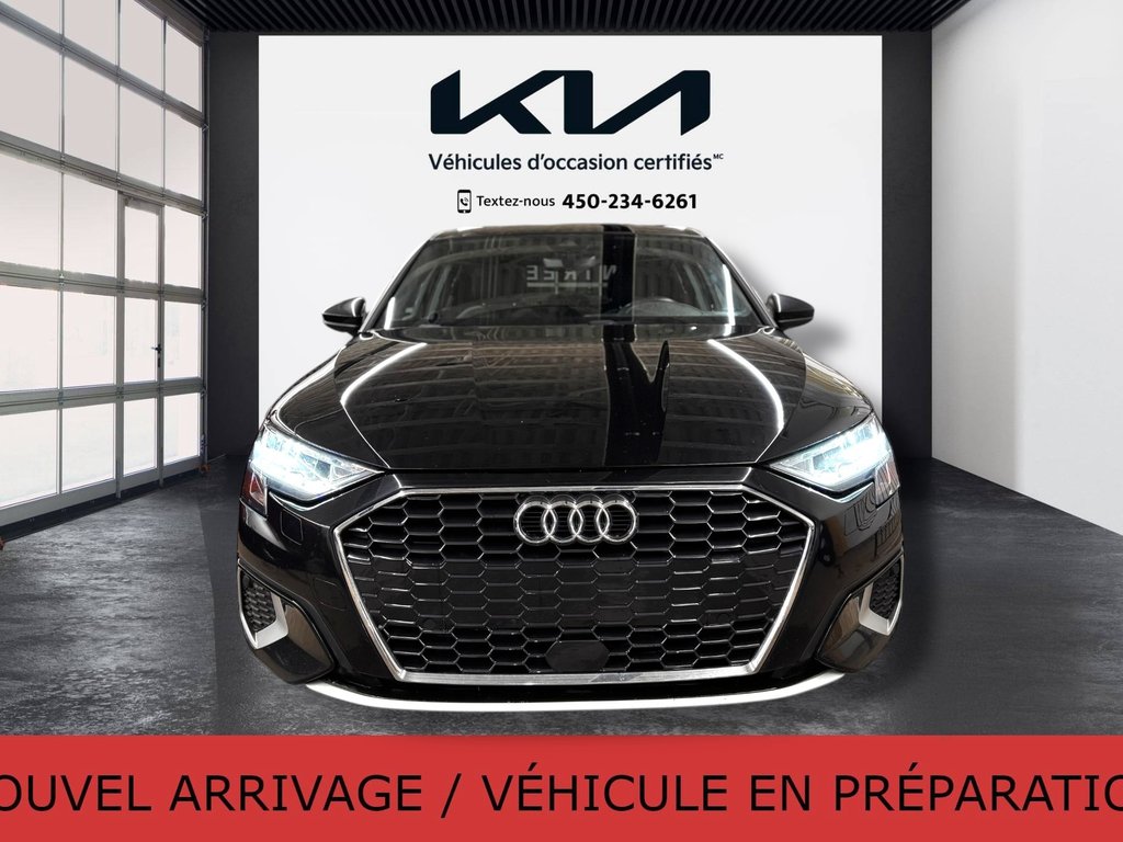 2022 Audi A3 Sedan Komfort,  MAGS, AWD, CUIR, TOIT in Mirabel, Quebec - 5 - w1024h768px