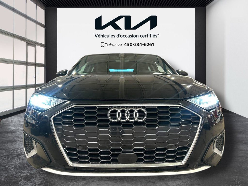 Audi A3 Sedan Komfort,  MAGS, AWD, CUIR, TOIT 2022 à Mirabel, Québec - 5 - w1024h768px