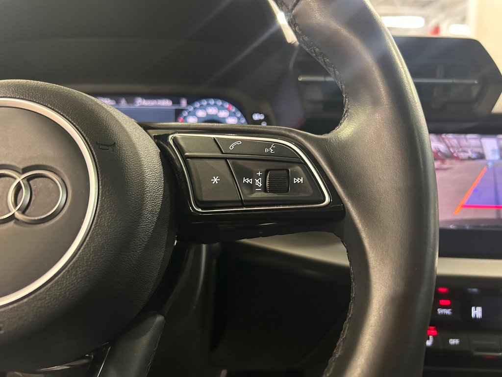 Audi A3 Sedan Komfort,  MAGS, AWD, CUIR, TOIT 2022 à Mirabel, Québec - 17 - w1024h768px