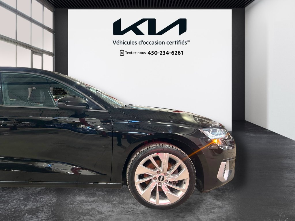 Audi A3 Sedan Komfort,  MAGS, AWD, CUIR, TOIT 2022 à Mirabel, Québec - 35 - w1024h768px