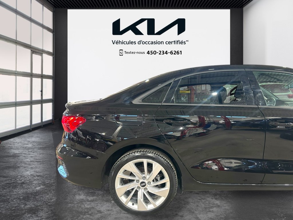 Audi A3 Sedan Komfort,  MAGS, AWD, CUIR, TOIT 2022 à Mirabel, Québec - 34 - w1024h768px