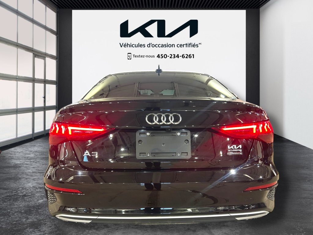 Audi A3 Sedan Komfort,  MAGS, AWD, CUIR, TOIT 2022 à Mirabel, Québec - 31 - w1024h768px