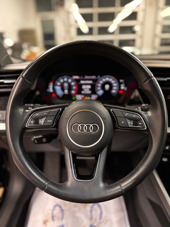 2022 Audi A3 Sedan Komfort,  MAGS, AWD, CUIR, TOIT in Mirabel, Quebec - 9 - w1024h768px