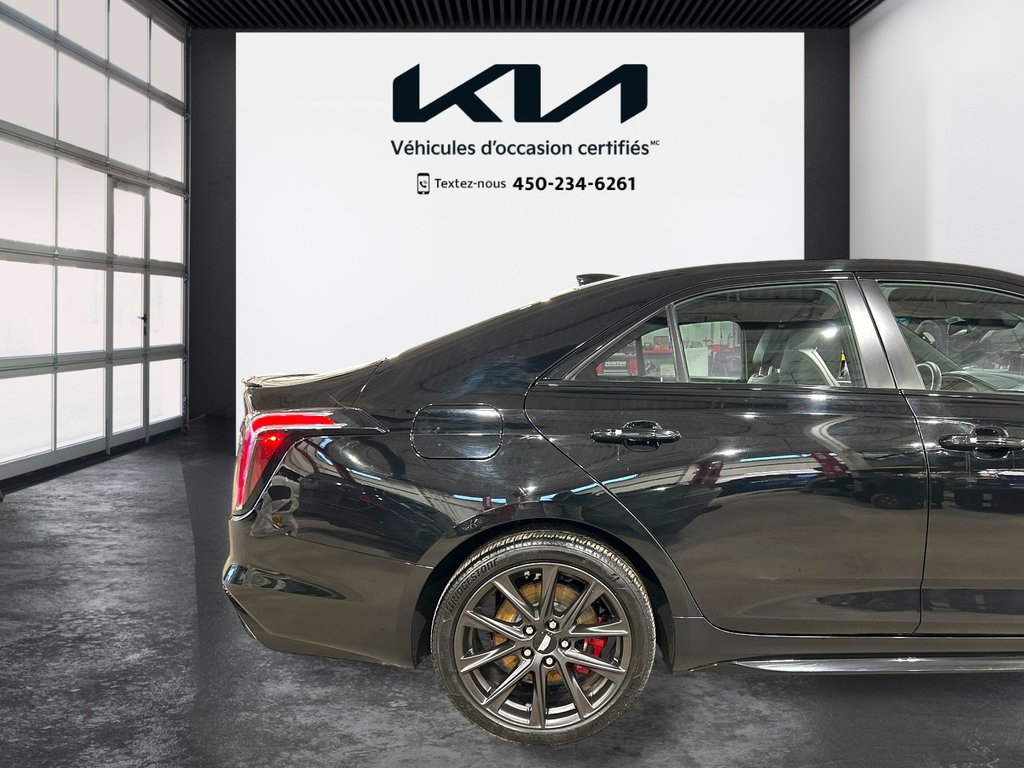 2022 Cadillac CT4-V JAMAIS ACCIDENTÉ, 2 ENSEMBLENT DE MAGS, AWD in Mirabel, Quebec - 34 - w1024h768px