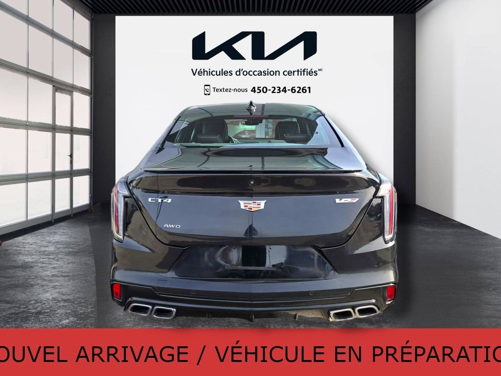 Cadillac CT4-V JAMAIS ACCIDENTÉ, 2 ENSEMBLENT DE MAGS, AWD 2022 à Mirabel, Québec - 7 - w1024h768px