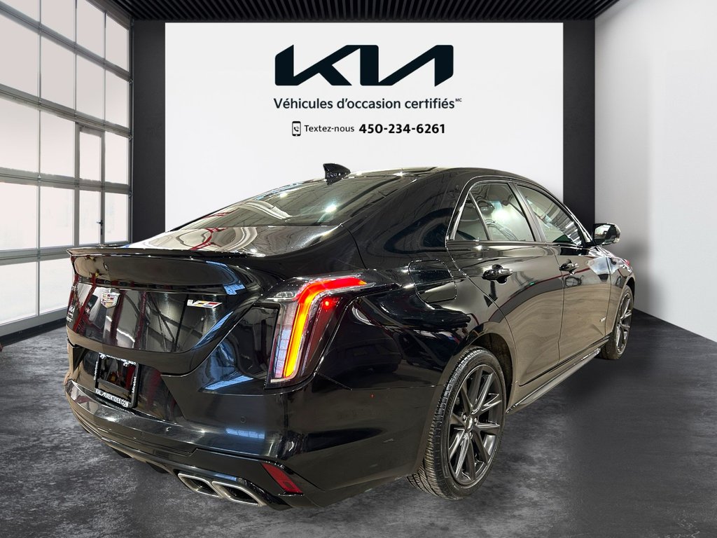 2022 Cadillac CT4-V JAMAIS ACCIDENTÉ, 2 ENSEMBLENT DE MAGS, AWD in Mirabel, Quebec - 33 - w1024h768px