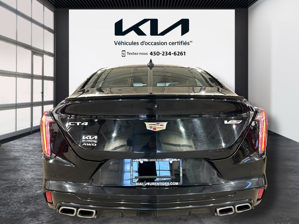 2022 Cadillac CT4-V JAMAIS ACCIDENTÉ, 2 ENSEMBLENT DE MAGS, AWD in Mirabel, Quebec - 5 - w1024h768px