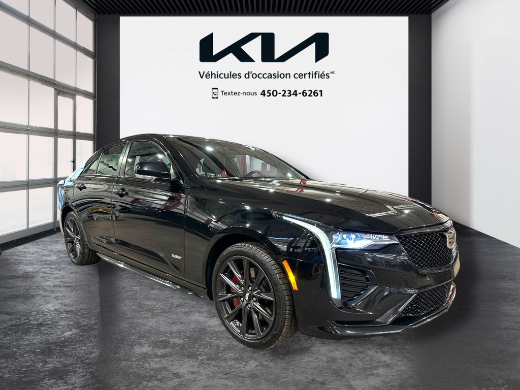 2022 Cadillac CT4-V JAMAIS ACCIDENTÉ, 2 ENSEMBLENT DE MAGS, AWD in Mirabel, Quebec - 37 - w1024h768px