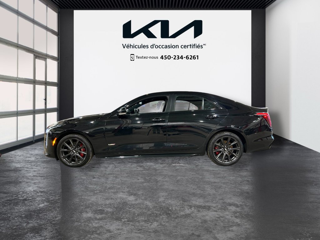 2022 Cadillac CT4-V JAMAIS ACCIDENTÉ, 2 ENSEMBLENT DE MAGS, AWD in Mirabel, Quebec - 4 - w1024h768px