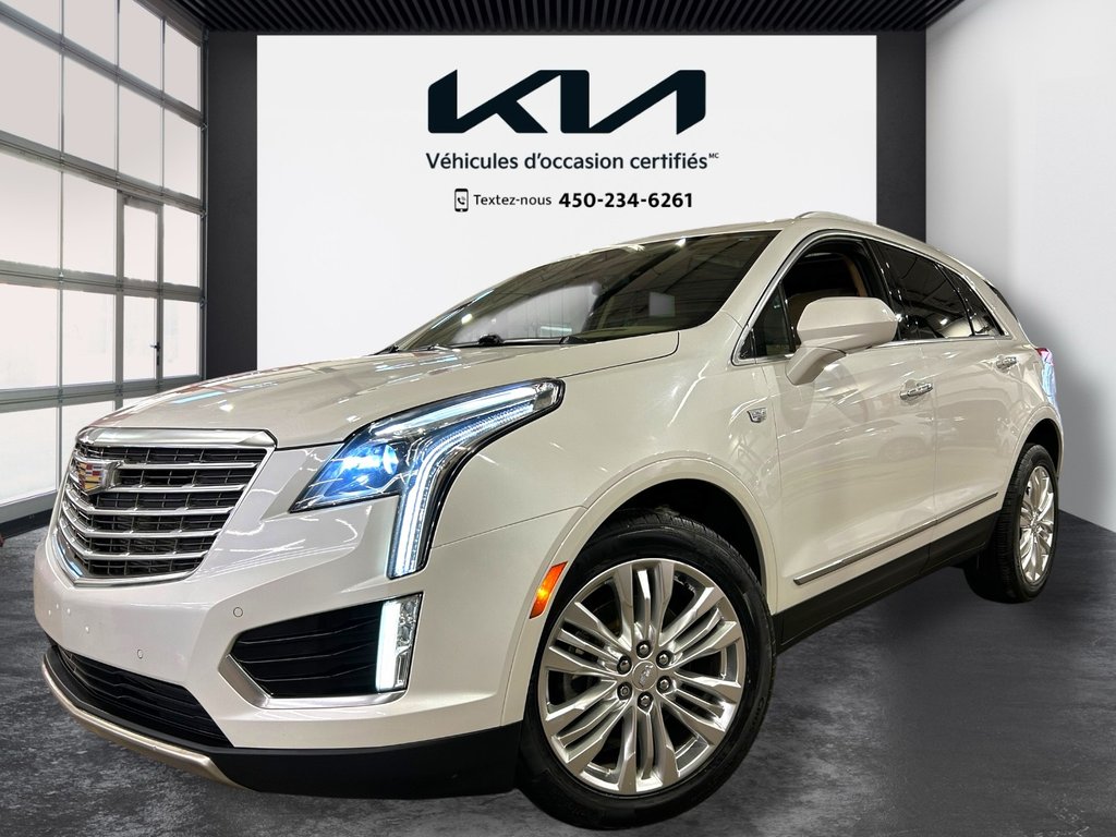 2017 Cadillac XT5 Platinum AWD, JAMAIS ACCIDENTÉ, GPS, CUIR, TOIT in Mirabel, Quebec - 1 - w1024h768px