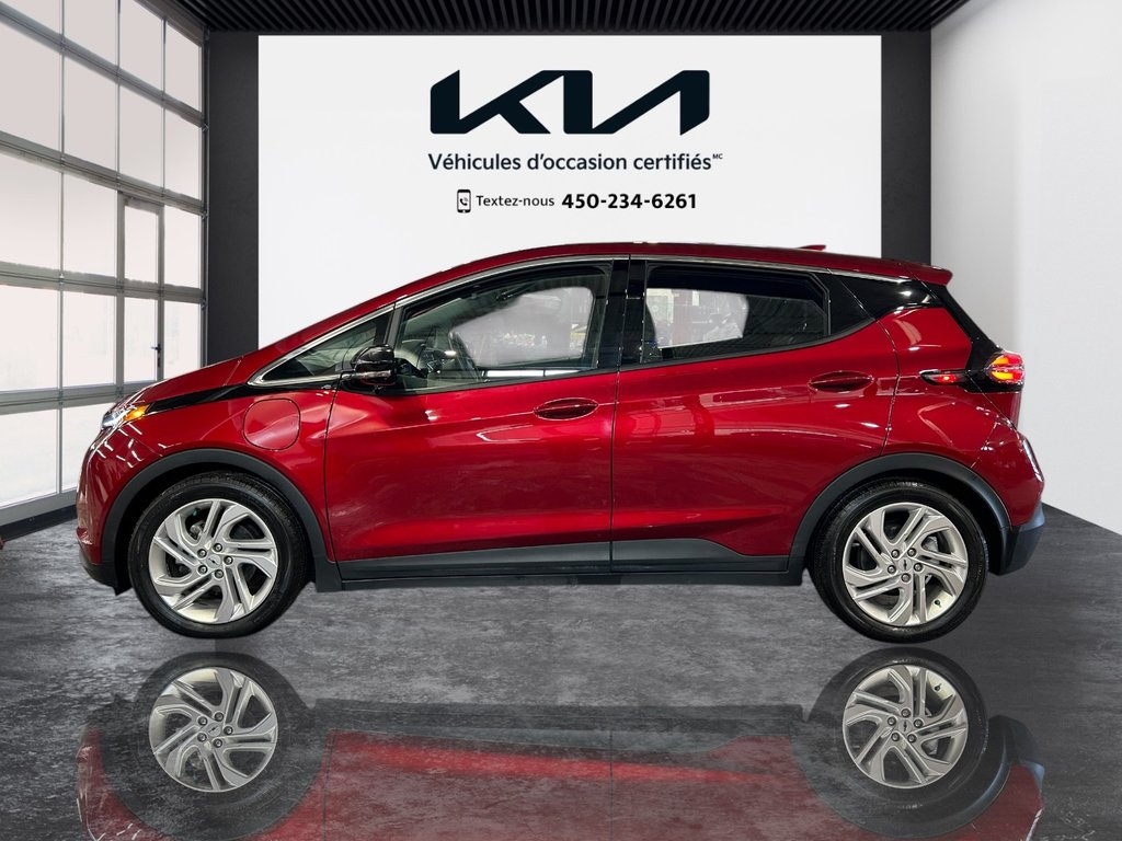 Chevrolet Bolt EV 1LT, JAMAIS ACCIDENTÉ, 8 PNEUS, 417 KM AUTONOMIE 2023 à Mirabel, Québec - 3 - w1024h768px