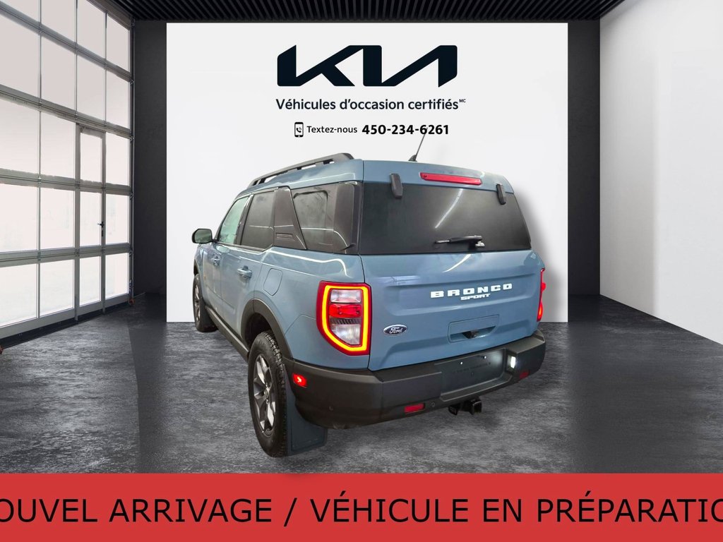 2023 Ford Bronco Sport Badlands, JAMAIS ACCIDENTÉ, CUIR, TOIT, GPS, AWD in Mirabel, Quebec - 11 - w1024h768px