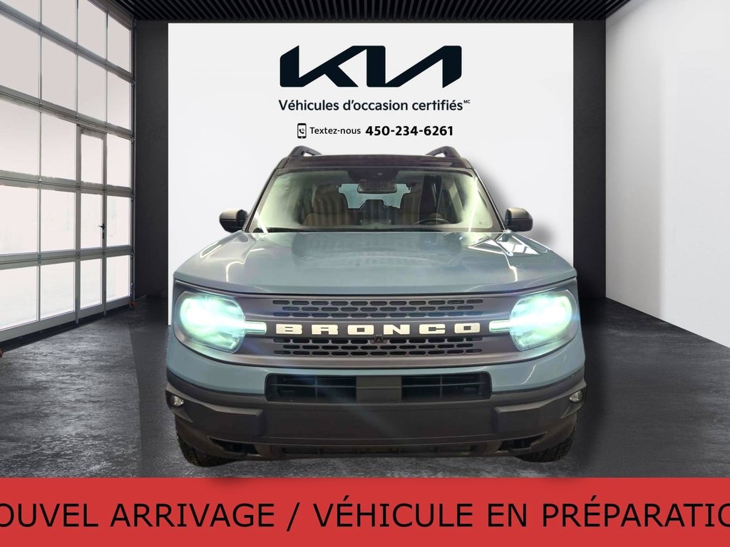 2023 Ford Bronco Sport Badlands, JAMAIS ACCIDENTÉ, CUIR, TOIT, GPS, AWD in Mirabel, Quebec - 5 - w1024h768px