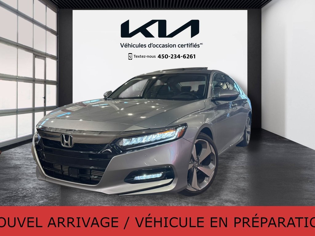 Honda Accord Sedan Touring, JAMAIS ACCIDENTÉ, CUIR, GPS, HUD. TOIT 2018 à Mirabel, Québec - 1 - w1024h768px